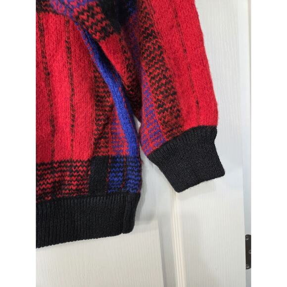 Vintage Deadstock Carducci Sweater Cardigan Chunky Cozy Holiday Women's Large - Picture 12 of 14